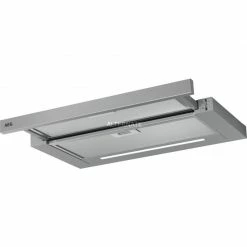 Flachschirmhauben AEG DPS5650AM, Dunstabzugshaube (grau/edelstahl, 60 Cm)