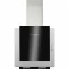 Wandhauben Amica KHF 664 111 E, Dunstabzugshaube (edelstahl/schwarz, 60 Cm)