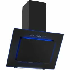 Wandhauben Amica KHF 665 650 S, Dunstabzugshaube (schwarz, 60 Cm, RGB-Light)