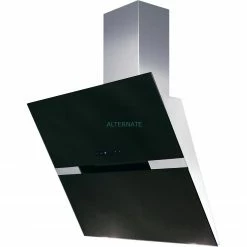 Wandhauben Amica KH 17129-4 E, Dunstabzugshaube (schwarz/edelstahl)