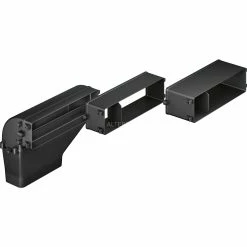 Zubehör Für Backofen Bosch Abluft-Set HEZ381401, Umrüst-Set (schwarz)