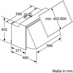 Zwischenbauhauben Bosch DEM63AC00 Serie | 2, Dunstabzugshaube (silber) -Dunstabzugshauben Soldes Bosch DEM63AC00 Serie 2 Dunstabzugshaube@@9feedha7 5