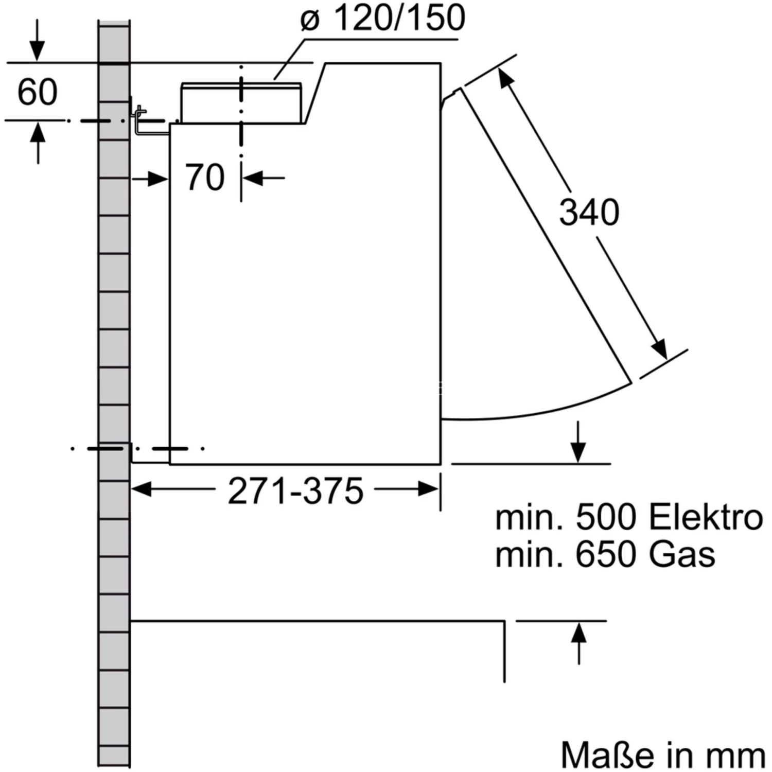 Zwischenbauhauben Bosch DEM66AC00 Serie | 2, Dunstabzugshaube (silber) 6 Zwischenbauhauben Bosch DEM66AC00 Serie | 2, Dunstabzugshaube (silber) – Image 6