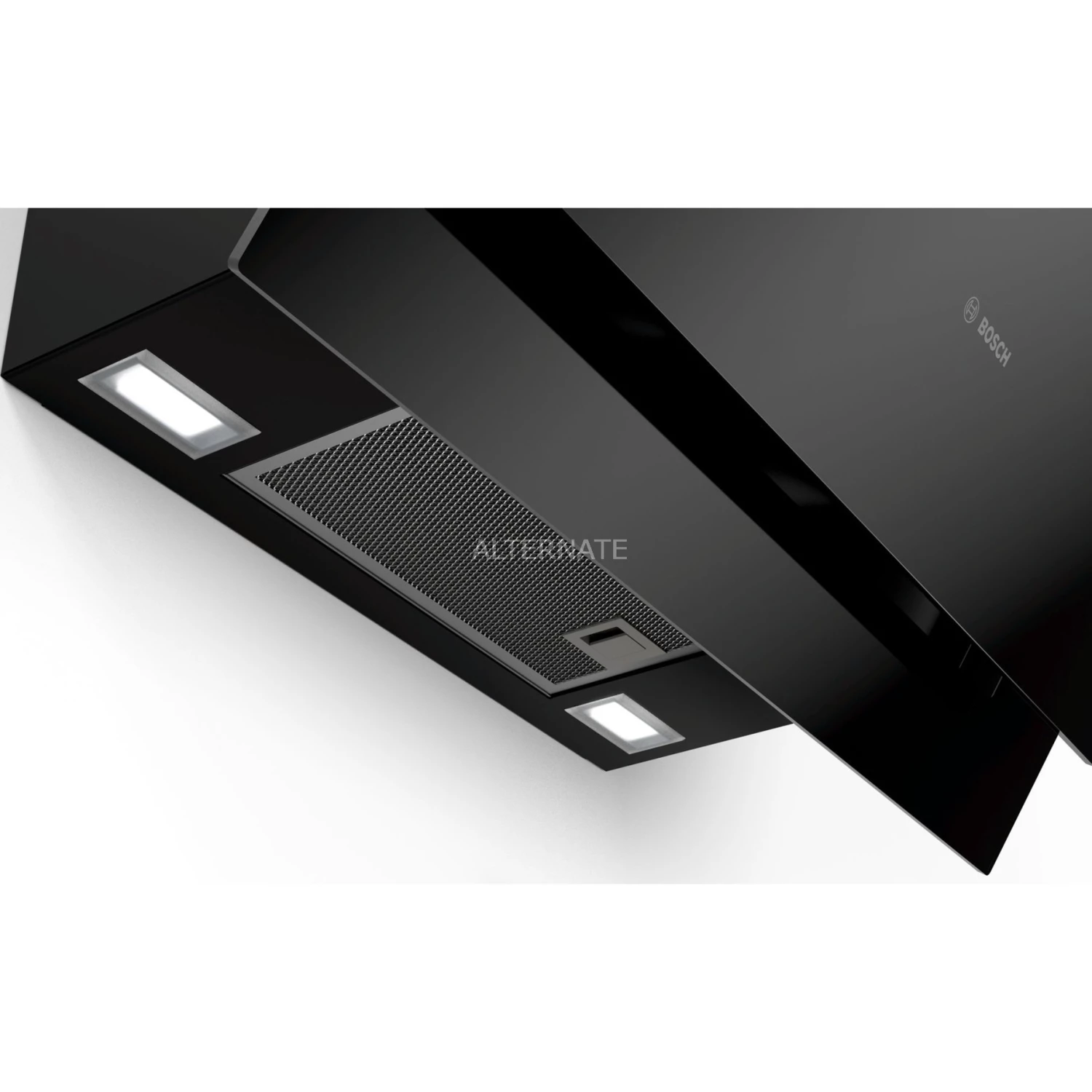 Wandhauben Bosch DWK67CM60 Serie | 4, Dunstabzugshaube (schwarz/edelstahl) 2 Wandhauben Bosch DWK67CM60 Serie | 4, Dunstabzugshaube (schwarz/edelstahl) – Image 2