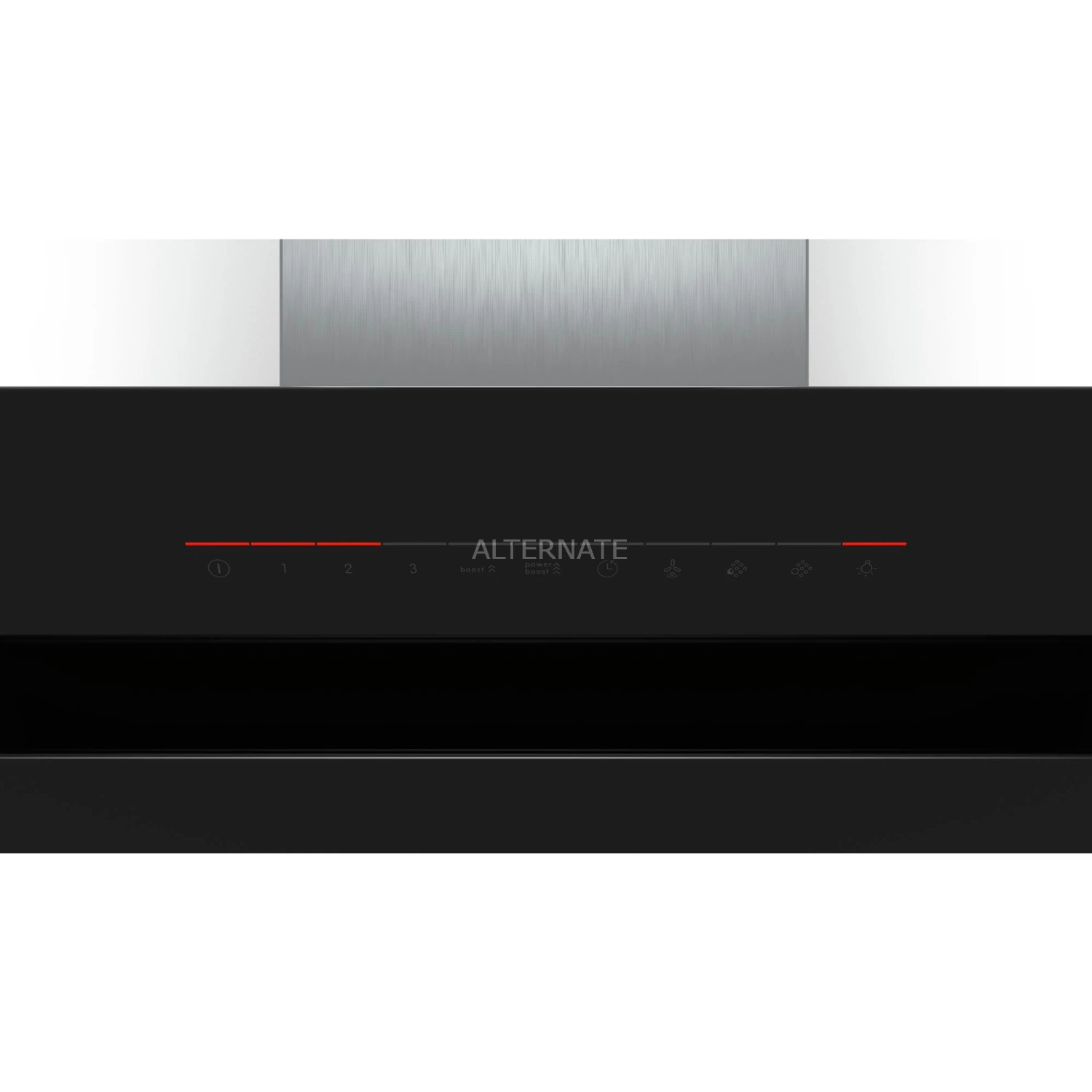 Wandhauben Bosch DWK97JQ60 Serie | 6, Dunstabzugshaube (schwarz) 2 Wandhauben Bosch DWK97JQ60 Serie | 6, Dunstabzugshaube (schwarz) – Image 2