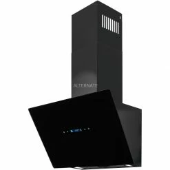 Wandhauben Exquisit KFD 617-2L, Dunstabzugshaube (schwarz, 60 Cm) -Dunstabzugshauben Soldes Exquisit KFD 617 2L Dunstabzugshaube@@1804261 3