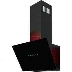 Wandhauben Exquisit KFD 617-2L, Dunstabzugshaube (schwarz, 60 Cm) -Dunstabzugshauben Soldes Exquisit KFD 617 2L Dunstabzugshaube@@1804261 4