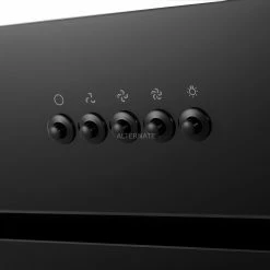 Wandhauben Respekta CH 22010/90 SBZ, Dunstabzugshaube (schwarz, 90 Cm) -Dunstabzugshauben Soldes Respekta CH 22010 90 SBZ Dunstabzugshaube@@1801351 4