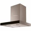 Wandhauben Respekta CH 44060 GAM, Dunstabzugshaube (edelstahl/schwarz)