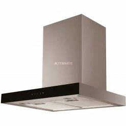 Wandhauben Respekta CH 44060 GAM, Dunstabzugshaube (edelstahl/schwarz)