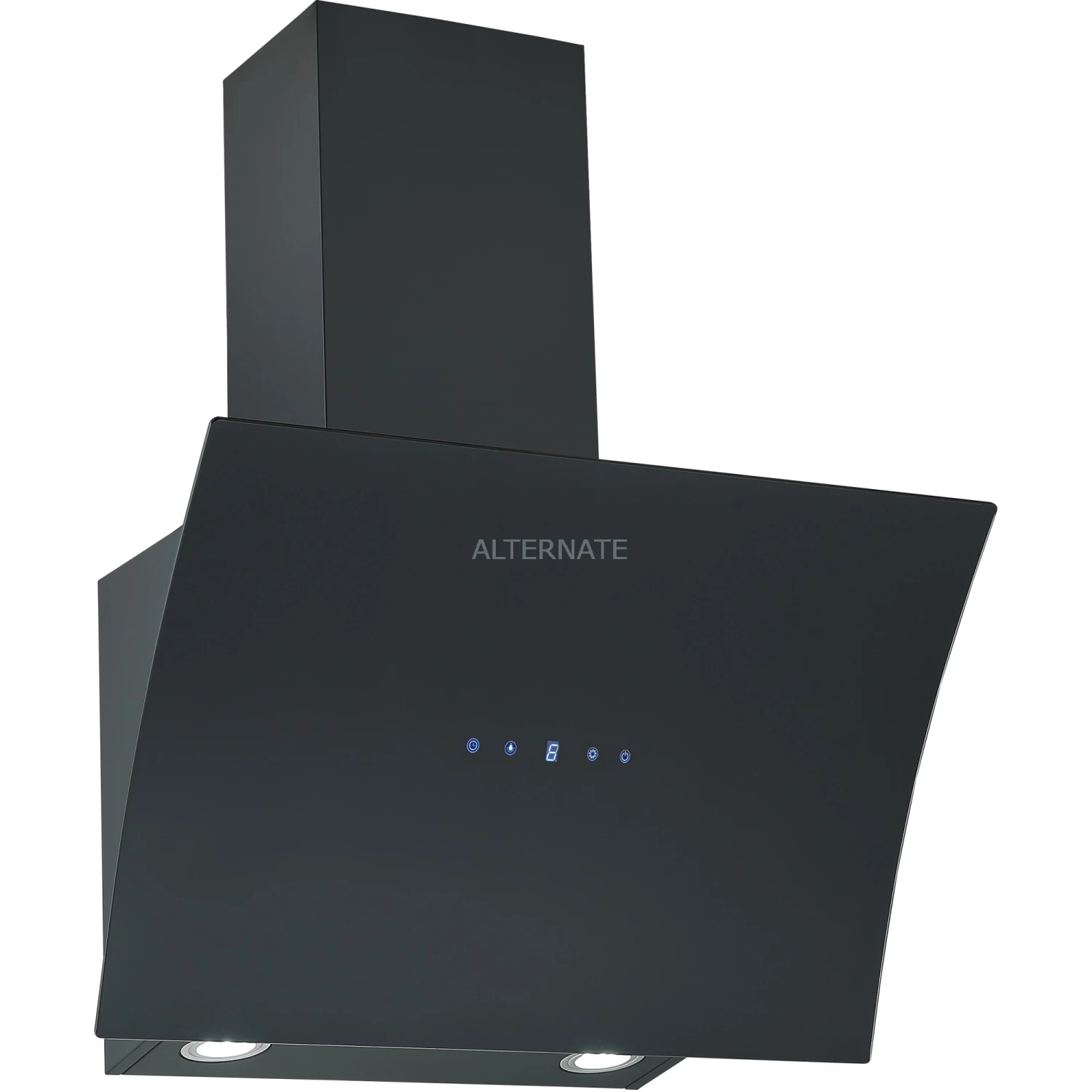 Wandhauben Respekta CH 55060 SA++, Dunstabzugshaube (schwarz, 60 Cm) 1 Wandhauben Respekta CH 55060 SA++, Dunstabzugshaube (schwarz, 60 Cm)