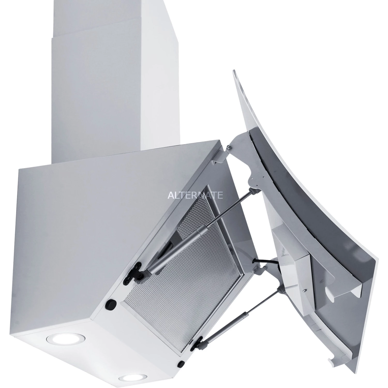 Wandhauben Respekta CH 55060 WA++, Dunstabzugshaube (weiß, 60 Cm) 3 Wandhauben Respekta CH 55060 WA++, Dunstabzugshaube (weiß, 60 Cm) – Image 3