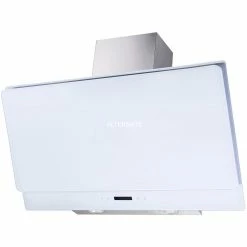 Wandhauben Respekta CH 77090 W, Dunstabzugshaube (weiß/edelstahl)