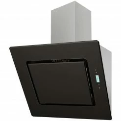 Wandhauben Respekta CH 99040-60 S, Dunstabzugshaube (schwarz/edelstahl)