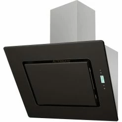 Wandhauben Respekta CH 99040-90 S, Dunstabzugshaube (schwarz/edelstahl)