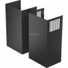 Zubehör Für Backofen Siemens Kamin LZ11AXE61, Verlängerung (schwarz)