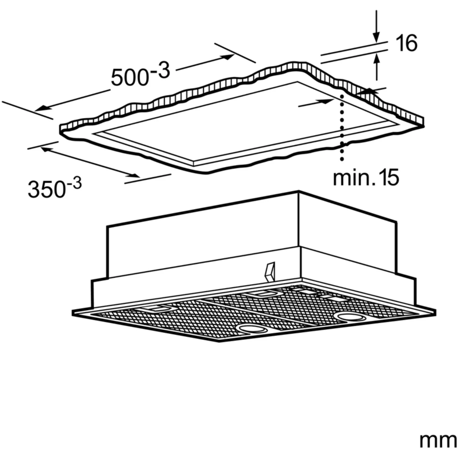 Unterbauhauben Siemens LB55565 IQ300, Dunstabzugshaube (silber) 3 Unterbauhauben Siemens LB55565 IQ300, Dunstabzugshaube (silber) – Image 3