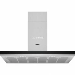 Wandhauben Siemens LC97BHM50 IQ300, Dunstabzugshaube (silber)